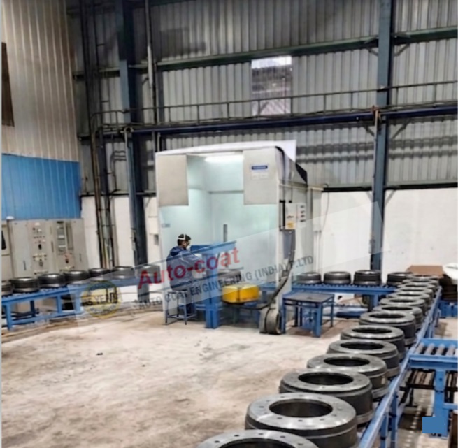 Brake Drum Painting Booth